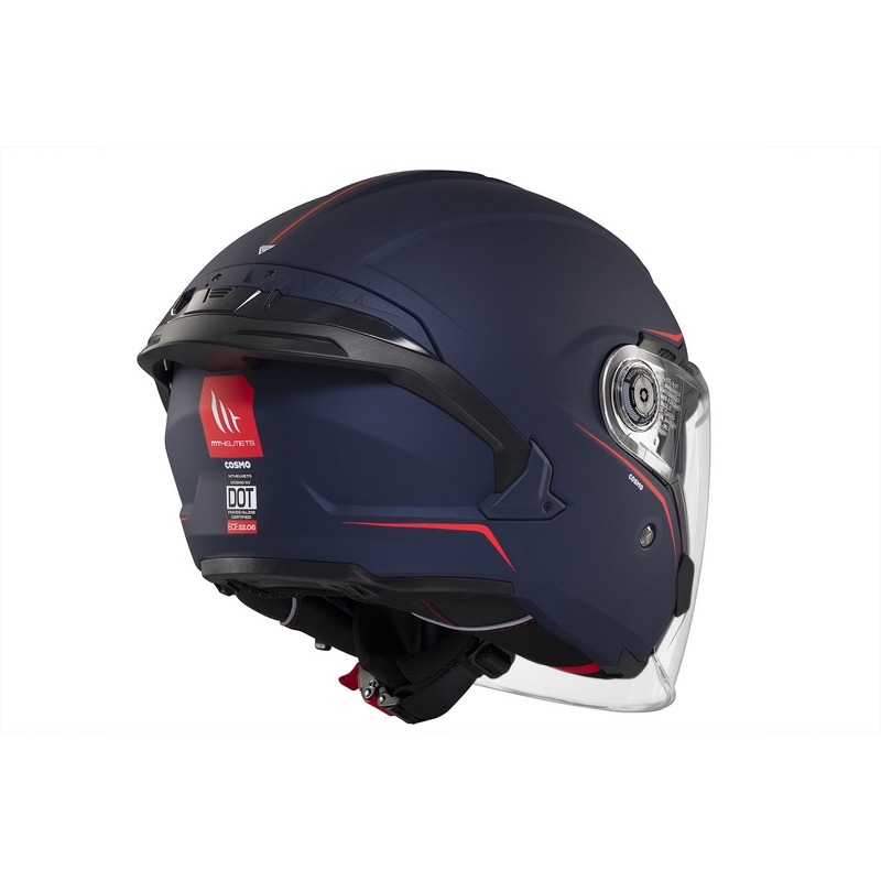 Otevřená helma MT Cosmo SV matná modrá