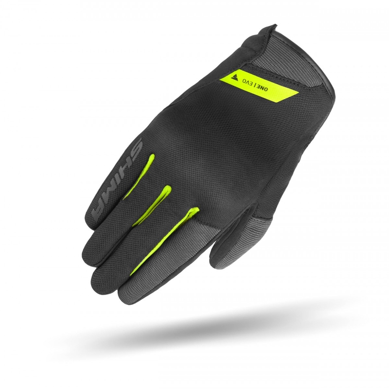 Moottoripyöräilyhanskat Shima One EVO keltainen fluo-musta