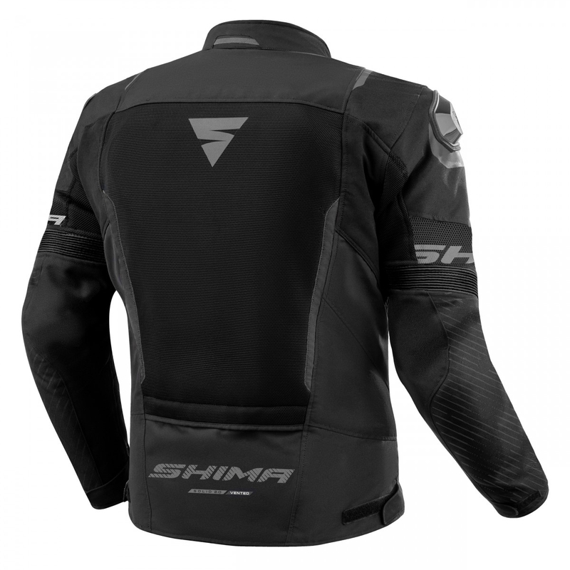 Shima Solid 2.0 Vent Musta Moottoripyöräily takki