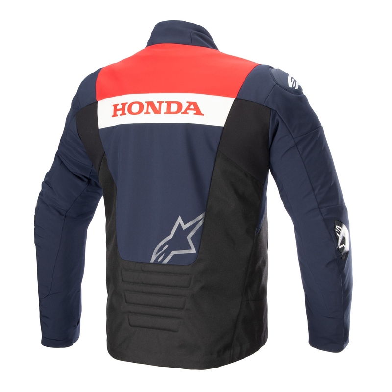 Alpinestars SMX Vedenpitävä Honda Sininen-Musta-Punainen-Valkoinen Moottoripyöräily takki