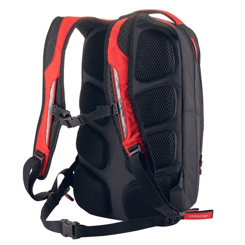 Batoh Alpinestars City Hunter FQ20 2024 černo-červeno-bílý