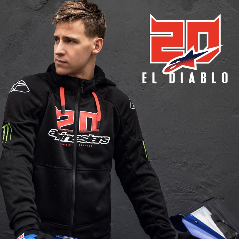 Alpinestars Chrome Ignition Monster FQ20 Musta-punainen-valko-vihreä Moottoripyöräily takki