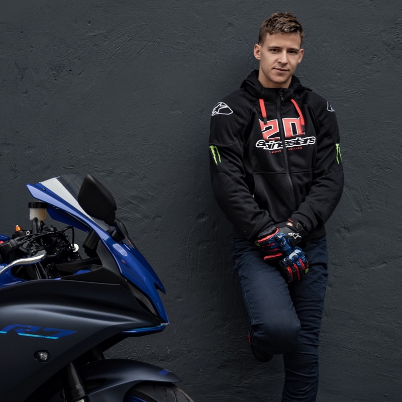 Alpinestars Chrome Ignition Monster FQ20 Musta-punainen-valko-vihreä Moottoripyöräily takki