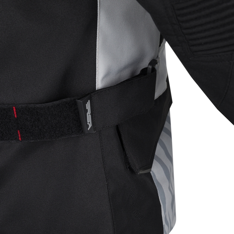 Naisten RSA Dakar 2 moottoripyörätakki hiekka-musta-punainen