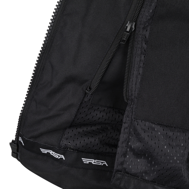 RSA Runway naisten moottoripyörätakki musta