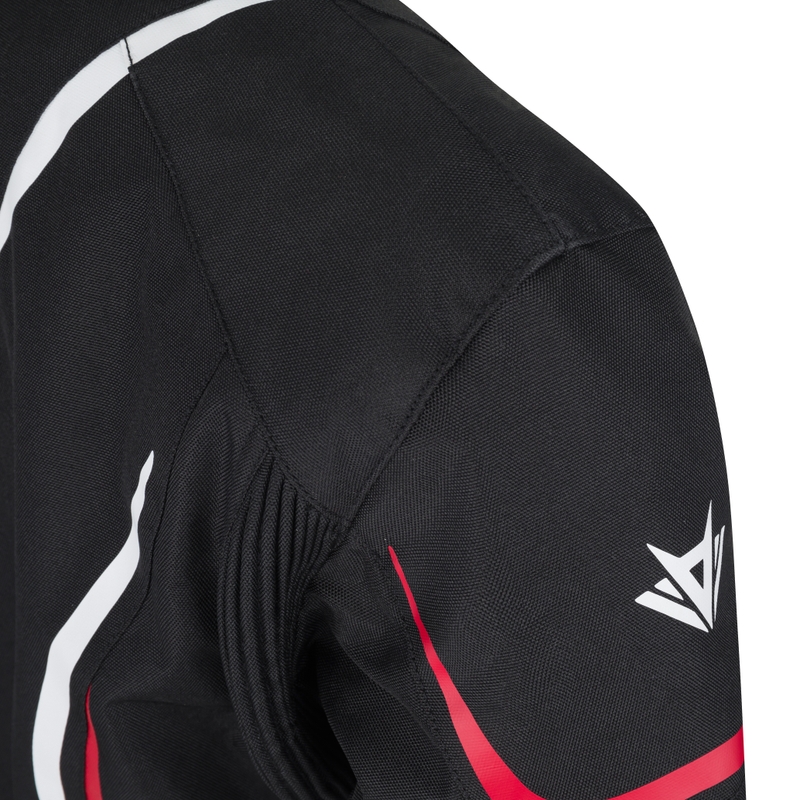 Naisten RSA Wasp Mustavalkoinen moottoripyörä takki