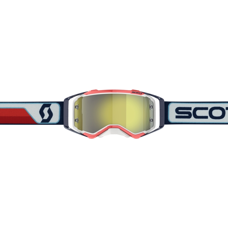 Motokrosové brýle Scott Prospect CH červeno-bílo-žluté