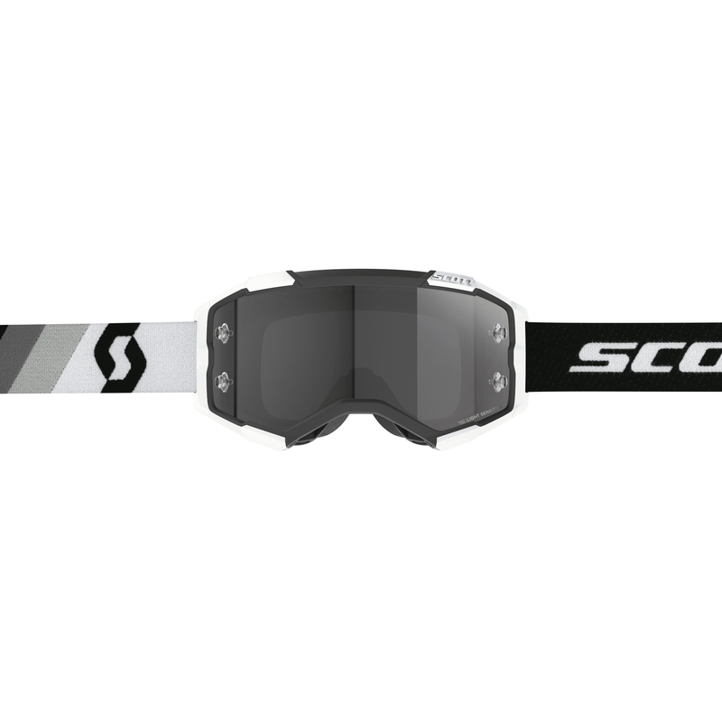 Motokrosové brýle Scott Fury LS Premium černo-bílo-šedé