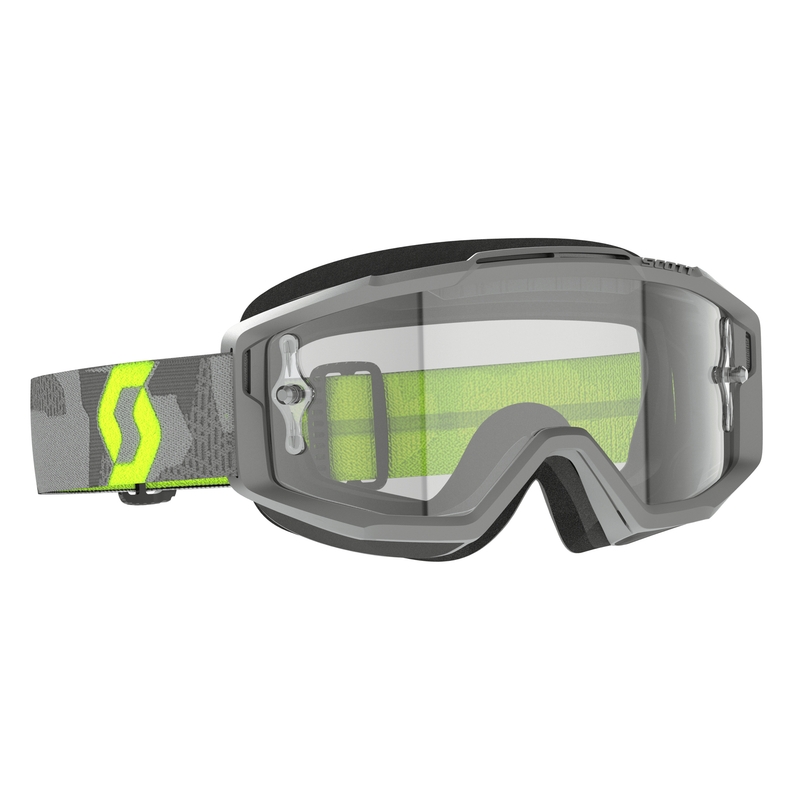 Motokrosové brýle SCOTT Split OTG šedo-fluo žluté