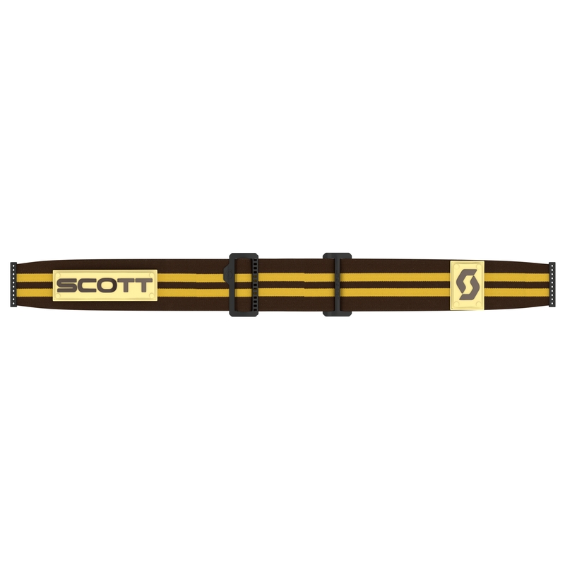 Motocross lasit SCOTT 89X Era ruskea-hopea