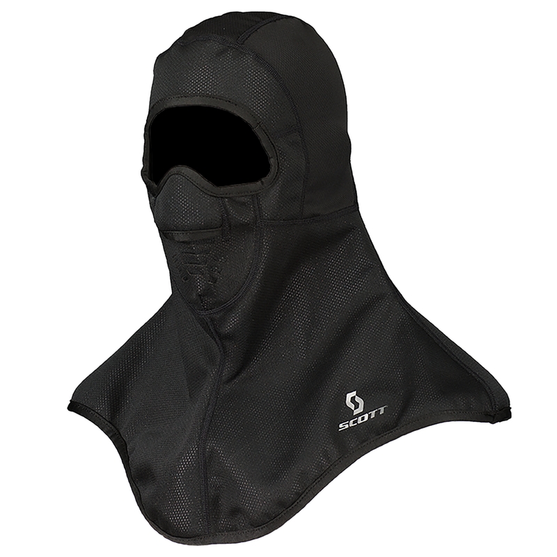 Moottoripyörän huppu SCOTT Balaclava Wind Warrior musta