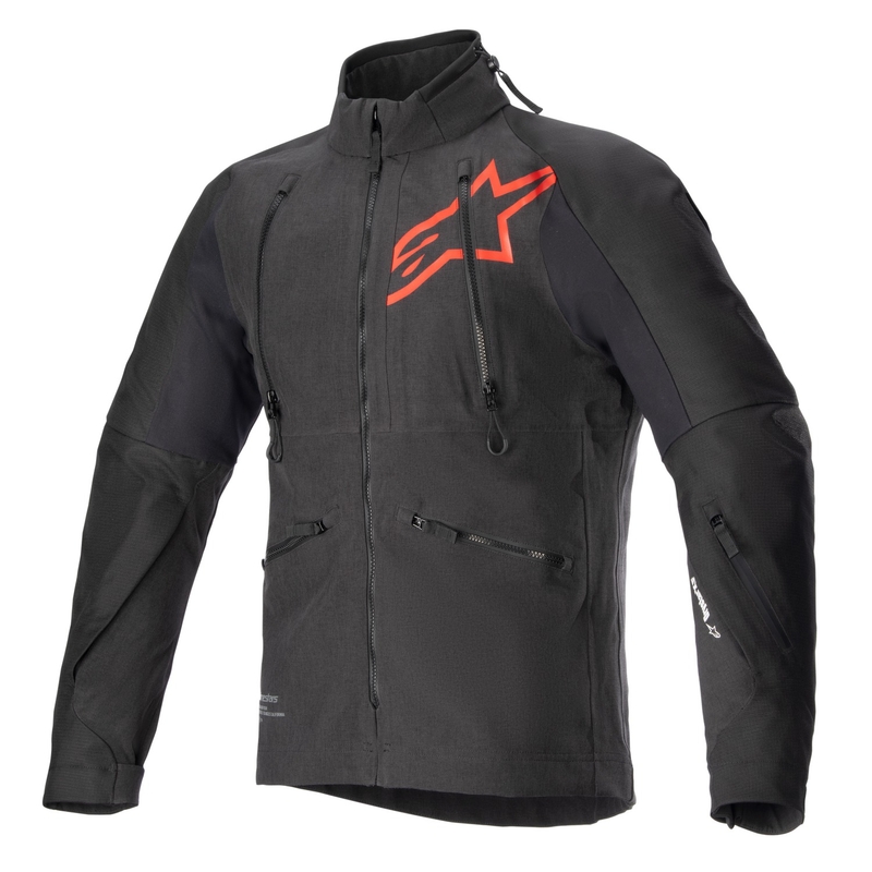 Alpinestars Hyde XT Drystar XF musta ja punainen fluo