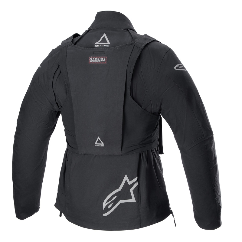 Alpinestars Techdura musta heijastava moottoripyörätakki