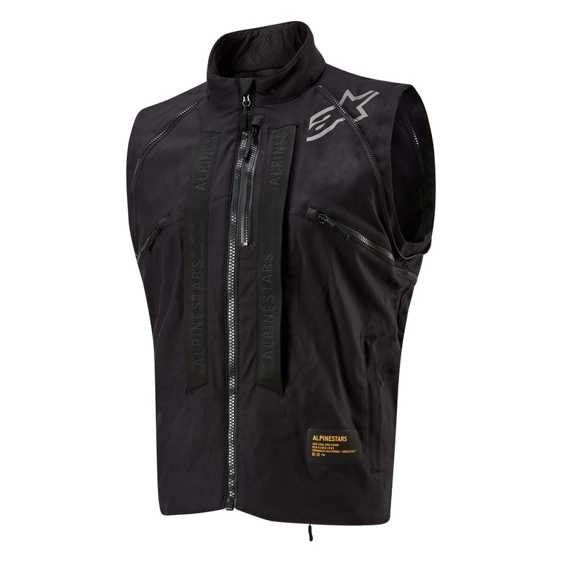 Alpinestars Techdura musta heijastava moottoripyörätakki