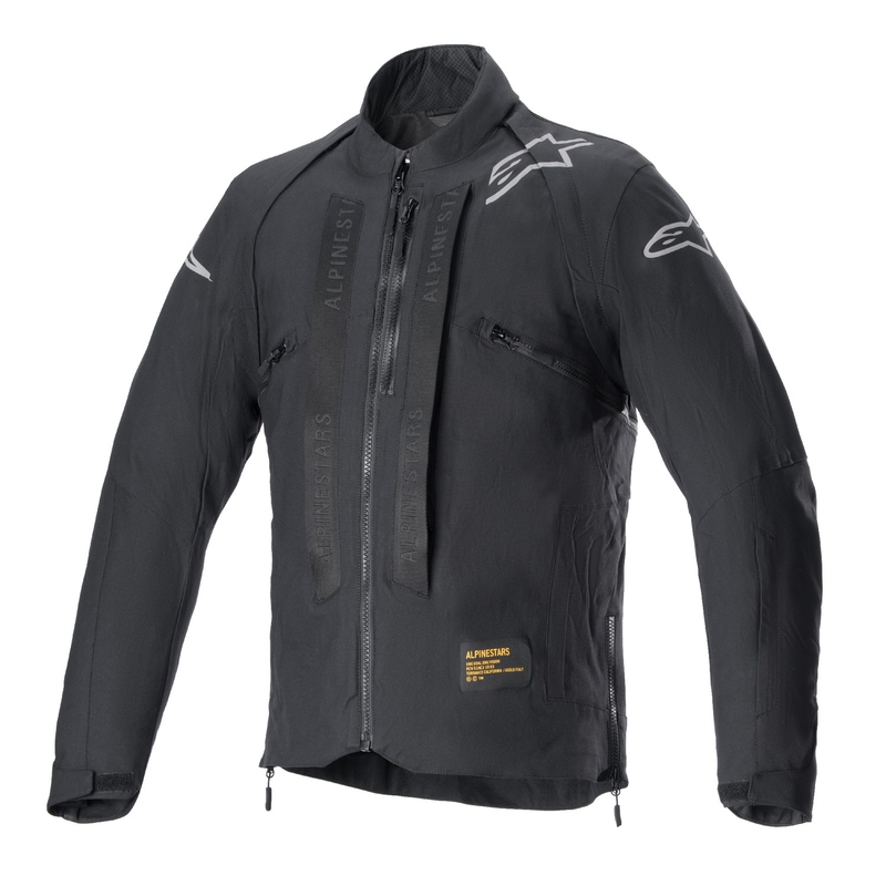 Alpinestars Techdura musta heijastava moottoripyörätakki