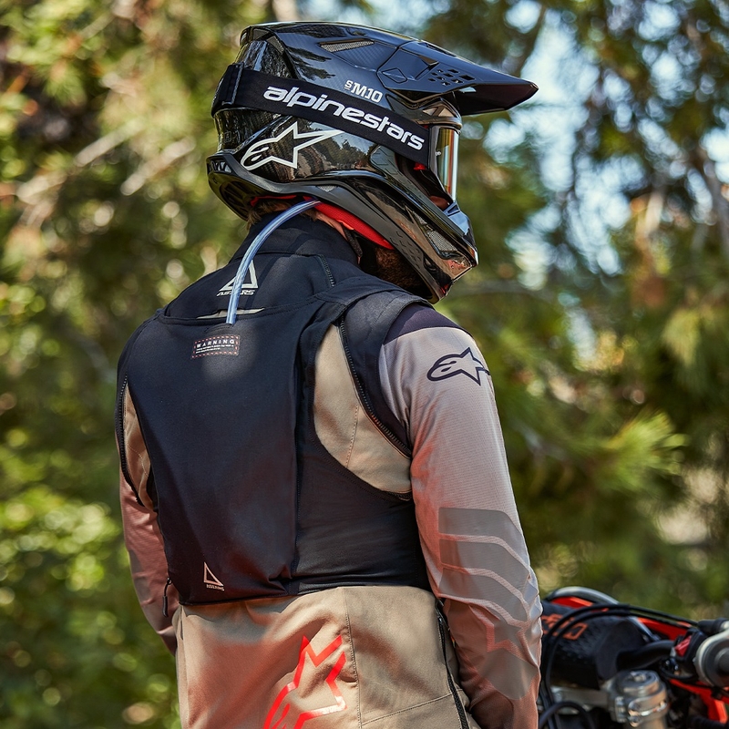 Alpinestars Techdura musta heijastava moottoripyörätakki