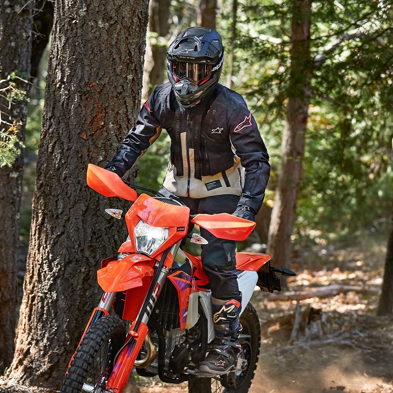 Alpinestars Techdura musta heijastava moottoripyörätakki