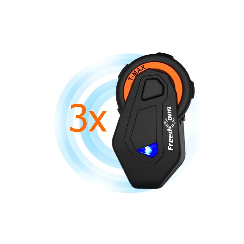 3 Bluetooth Intercom T-MAX -puhelinsarja