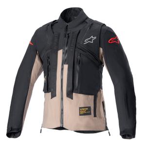 Alpinestars Techdura Musta ja ruskea Moottoripyöräily takki