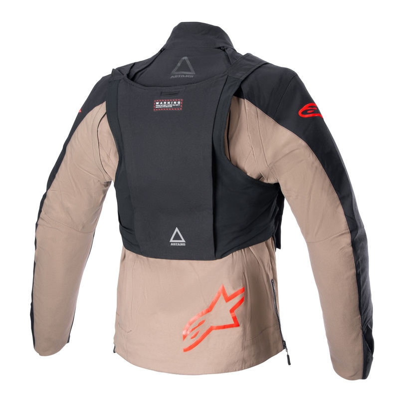 Alpinestars Techdura Musta ja ruskea Moottoripyöräily takki