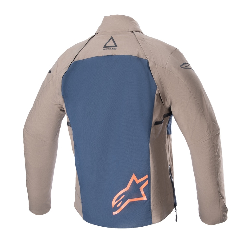 Alpinestars Techdura Musta-Bruskea-Tummansininen Moottoripyöräily takki