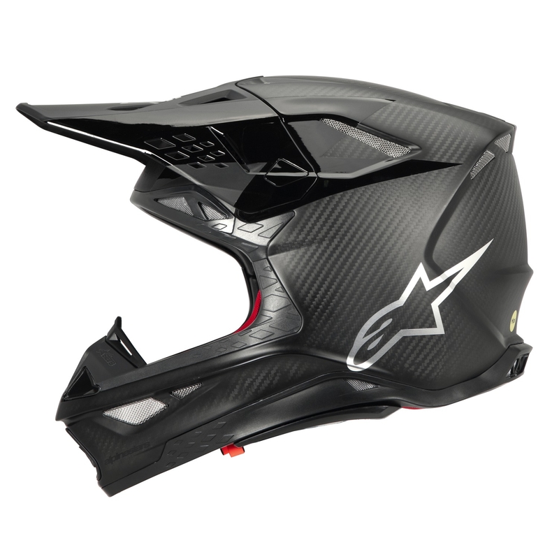Alpinestars Supertech S-M10 Fame motocross kypärä kiiltävä/matta hiilikuituinen