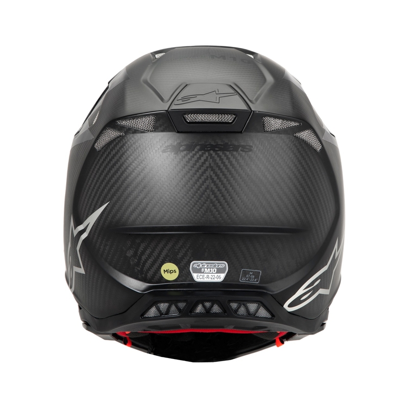 Alpinestars Supertech S-M10 Fame motocross kypärä kiiltävä/matta hiilikuituinen