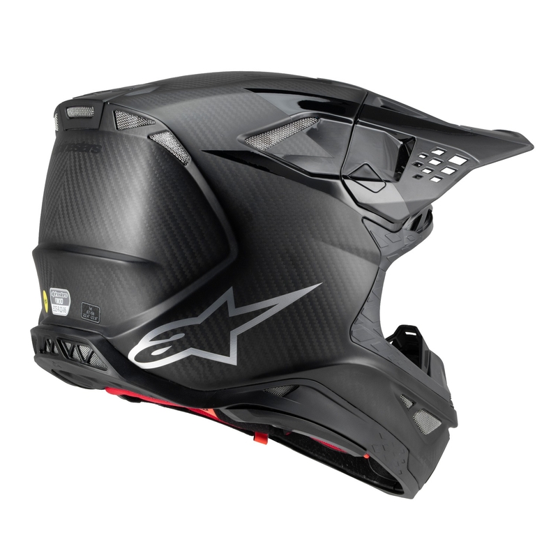 Alpinestars Supertech S-M10 Fame motocross kypärä kiiltävä/matta hiilikuituinen