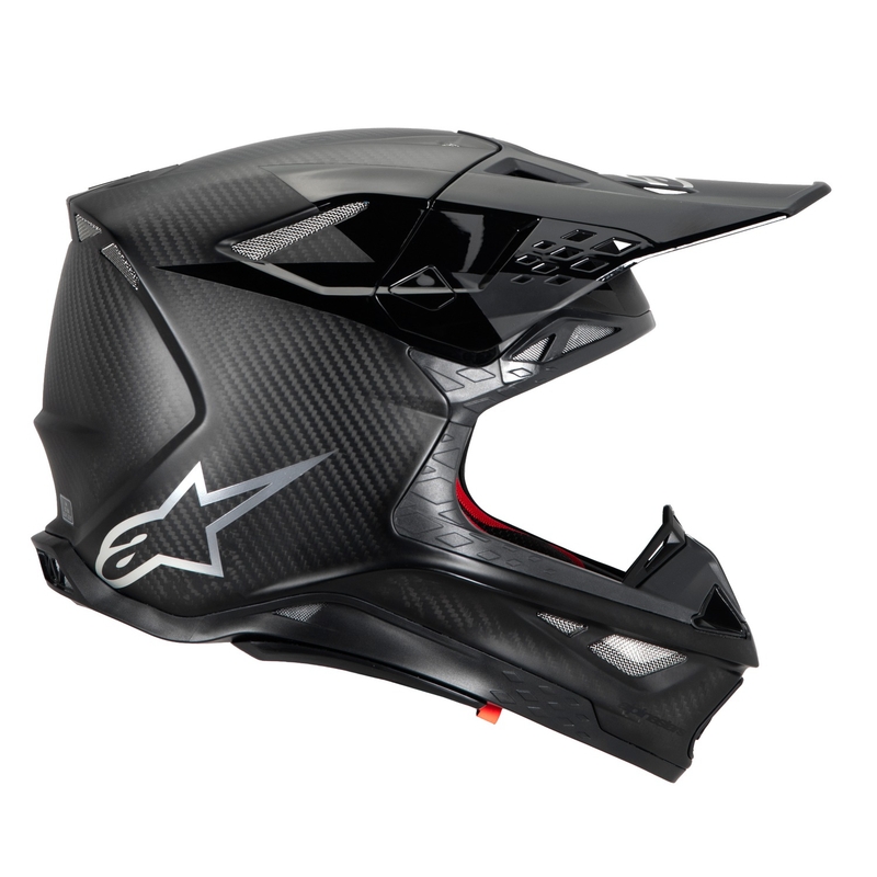 Alpinestars Supertech S-M10 Fame motocross kypärä kiiltävä/matta hiilikuituinen