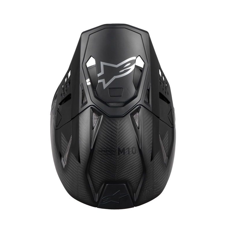 Alpinestars Supertech S-M10 Fame motocross kypärä kiiltävä/matta hiilikuituinen