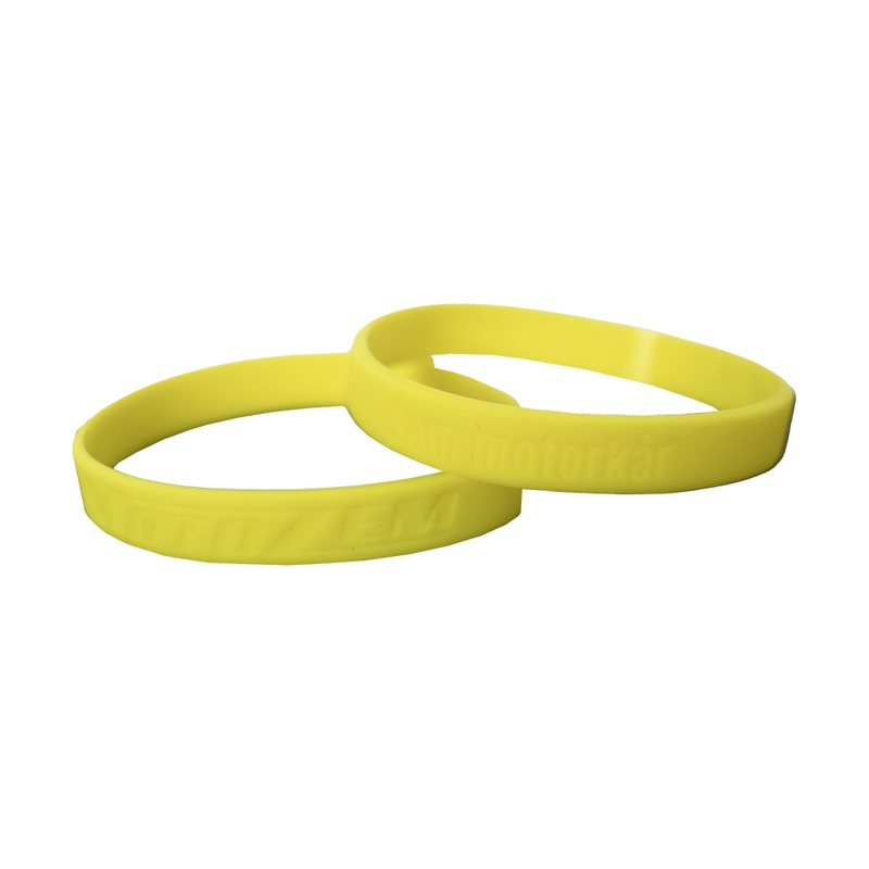 Rannekoru MotoZem SK I am a biker fluo keltainen