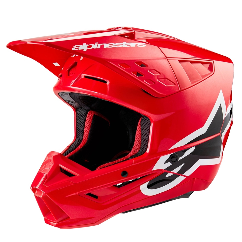Alpinestars S-M5 Corp punainen motocross kypärä
