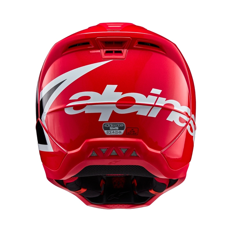 Alpinestars S-M5 Corp punainen motocross kypärä