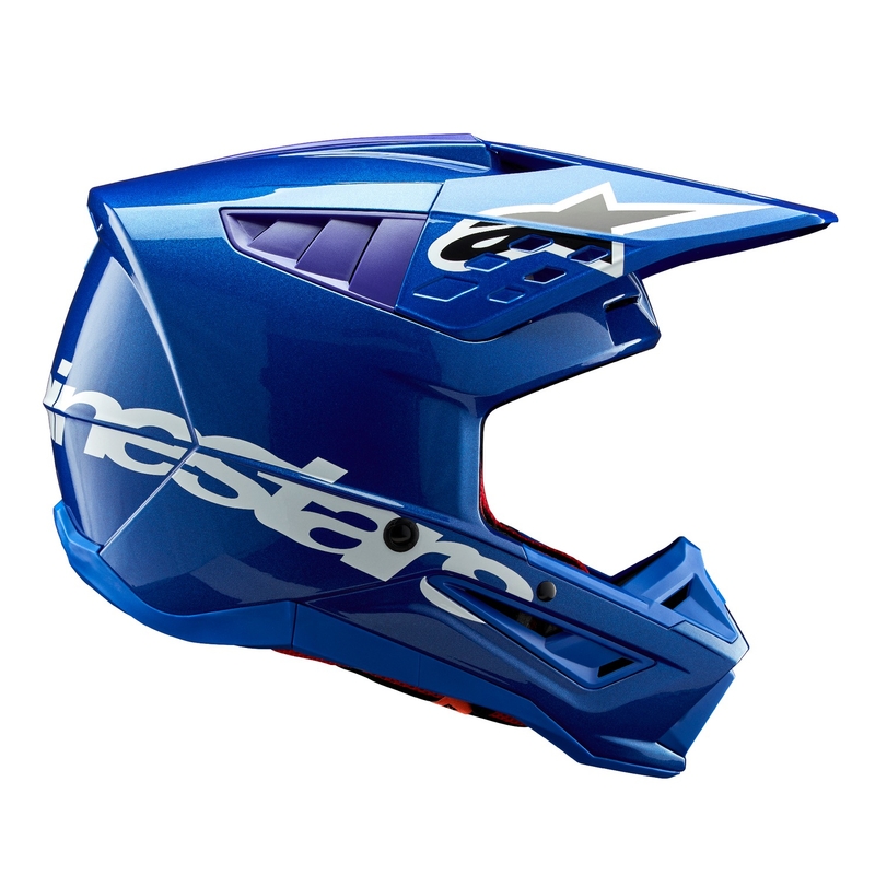 Alpinestars S-M5 Corp motocross kypärä sininen
