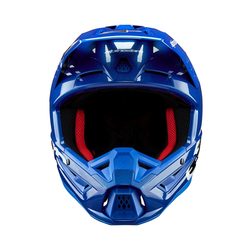 Alpinestars S-M5 Corp motocross kypärä sininen