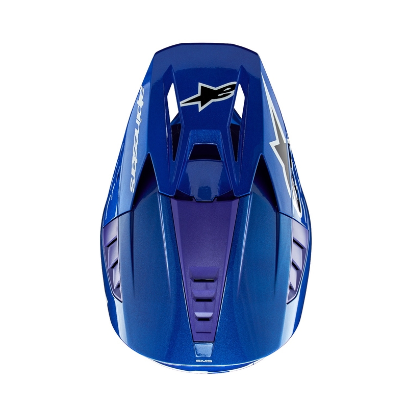 Alpinestars S-M5 Corp motocross kypärä sininen