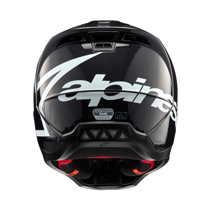 Alpinestars S-M5 Corp motocross kypärä tummanharmaa