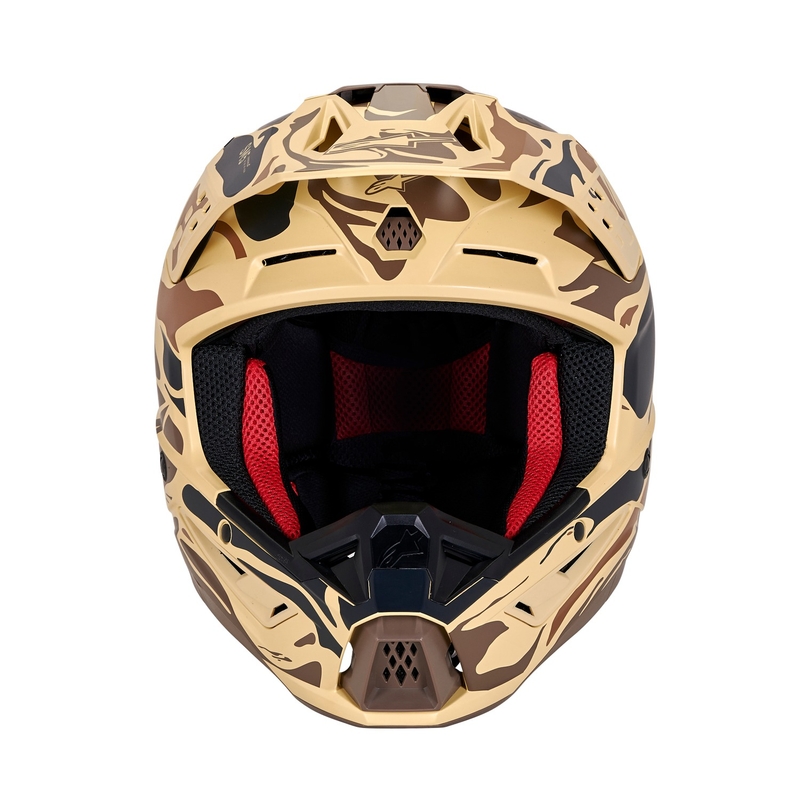 Alpinestars S-M5 Mineral motocross kypärä matta tummanruskea camo