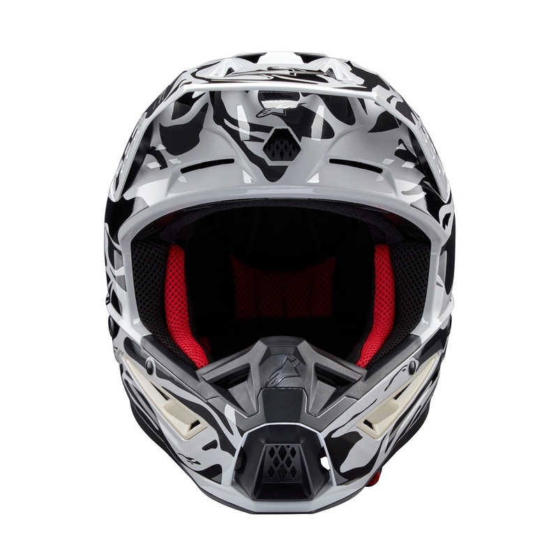 Alpinestars S-M5 Mineral harmaa camo motocross kypärä