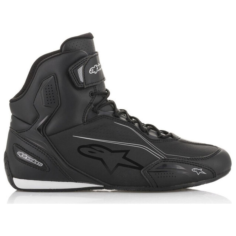 Naisten Alpinestars Stella Faster Musta ja hopea Moottoripyöräsaappaat
