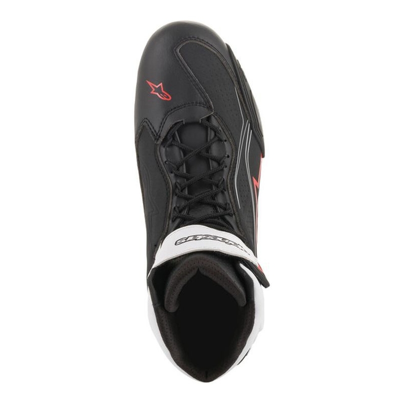 Boty na motorku Alpinestars Faster-3 černo-bílo-červené