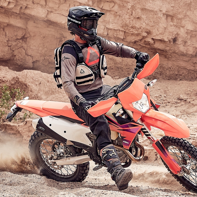 Alpinestars Techdura motocross paita ruskea