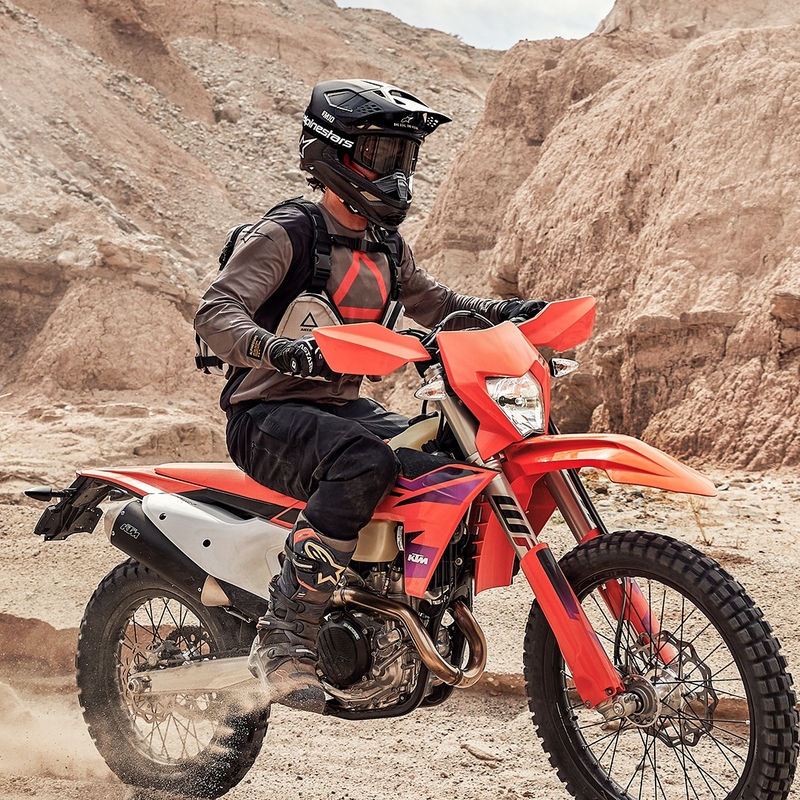 Alpinestars Techdura motocross paita ruskea