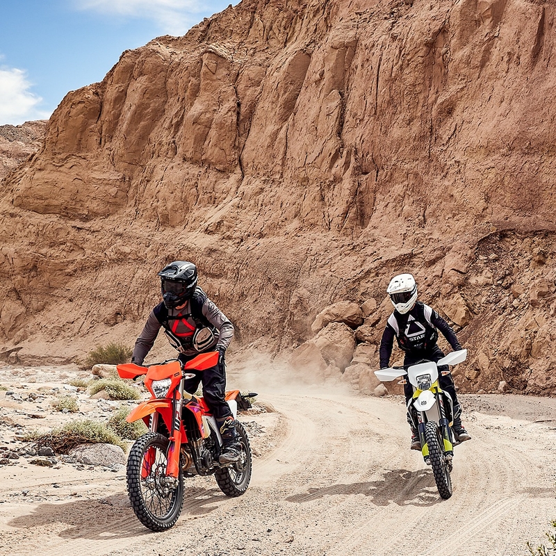 Alpinestars Techdura motocross paita ruskea