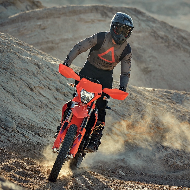 Alpinestars Techdura motocross paita ruskea
