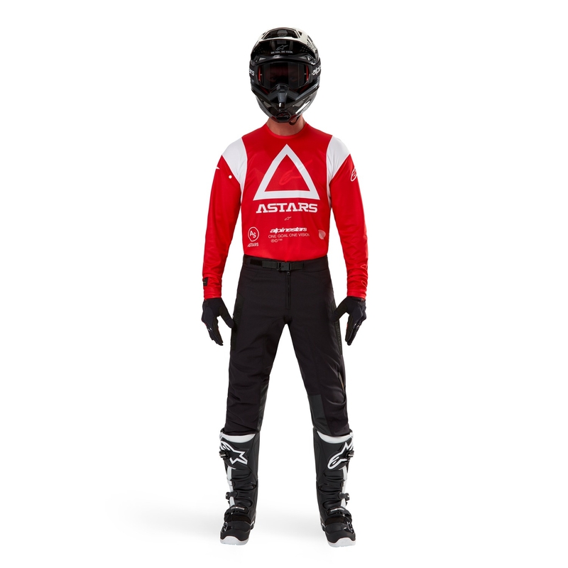 Alpinestars Techdura Motocross-housut Musta
