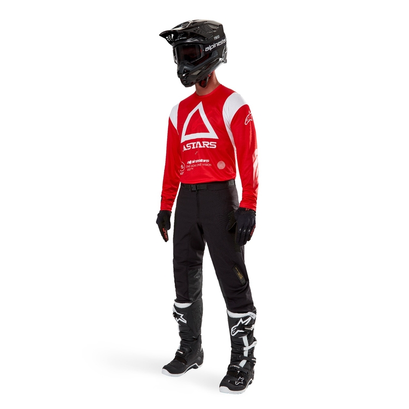 Alpinestars Techdura Motocross-housut Musta