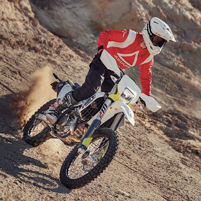 Alpinestars Techdura Motocross-housut Musta