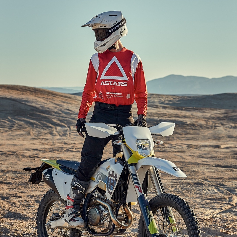 Alpinestars Techdura Motocross-housut Musta