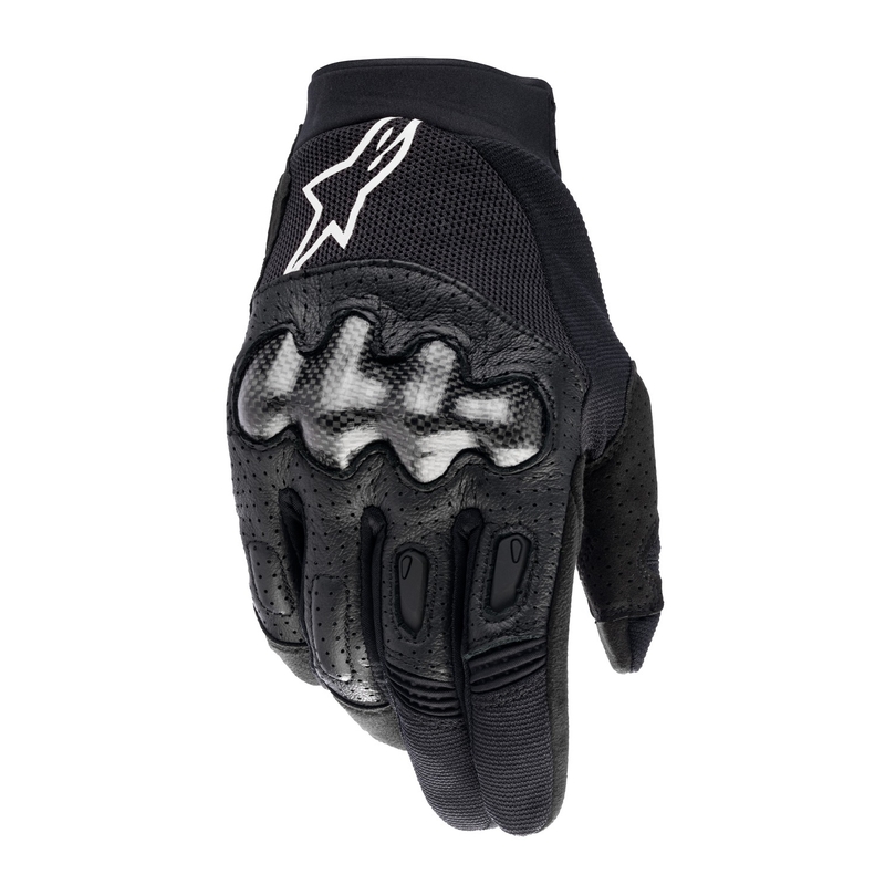 Alpinestars Megawatt 2 motocross käsineet musta ja valkoinen